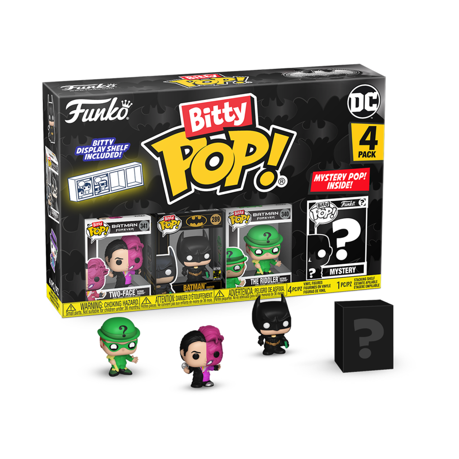 Batman: 85th Anniversary - Two Face Bitty Pop! 4-Pack