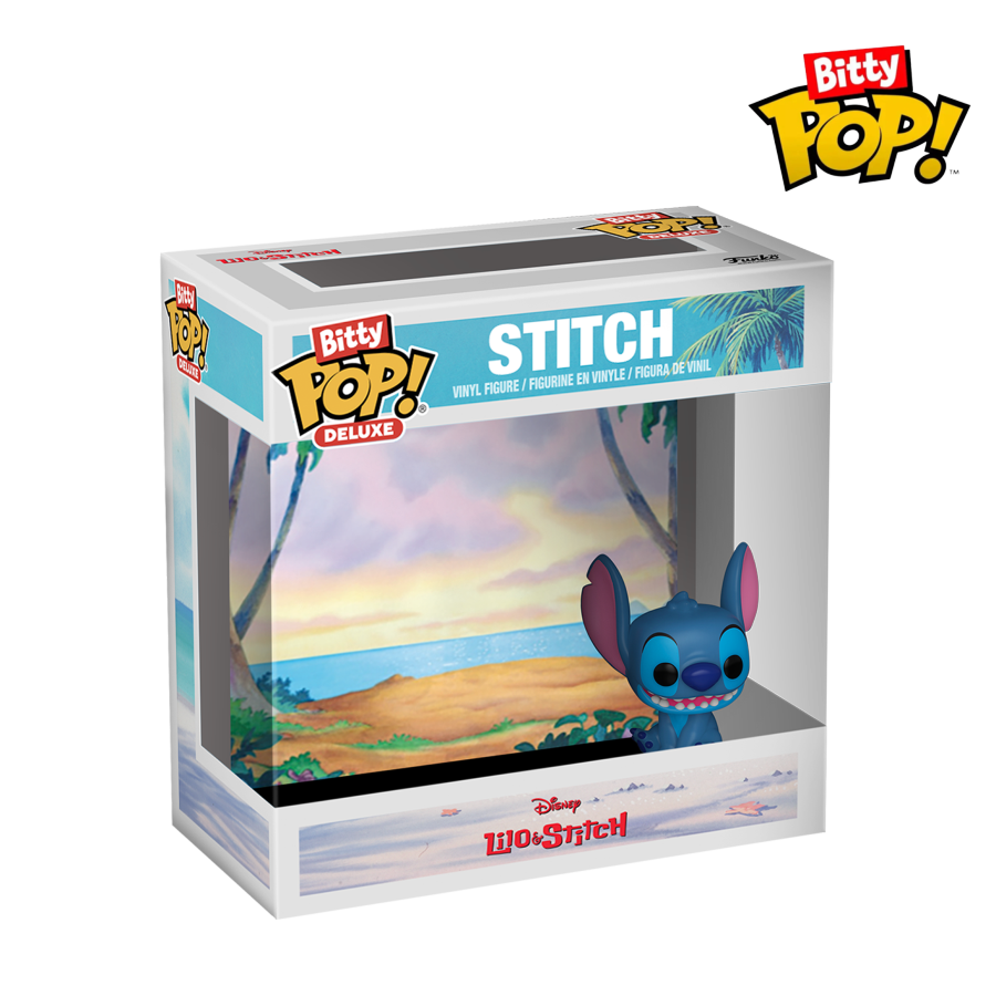 Lilo & Stitch - Stitch (Beach) Bitty Pop! Deluxe