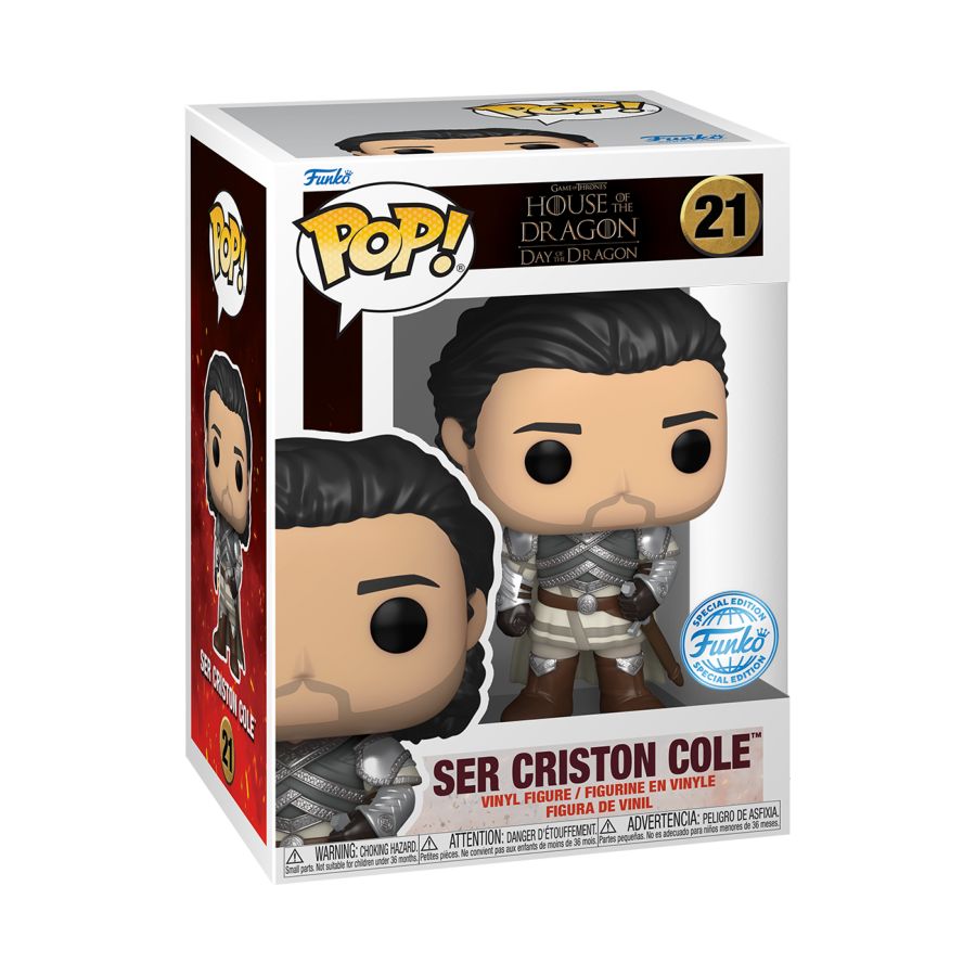 House of the Dragon - Ser Criston Cole US Exclusive Pop! Vinyl