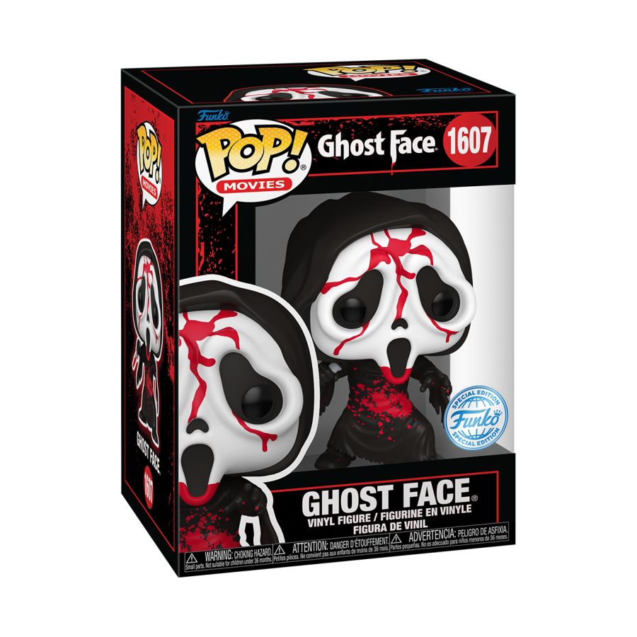 Ghostface (Scream) - Ghostface (Bloody) US Exclusive Pop! Vinyl