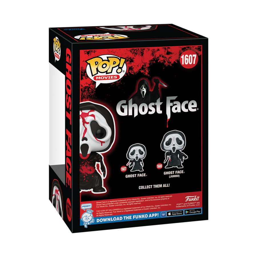 Ghostface (Scream) - Ghostface (Bloody) US Exclusive Pop! Vinyl