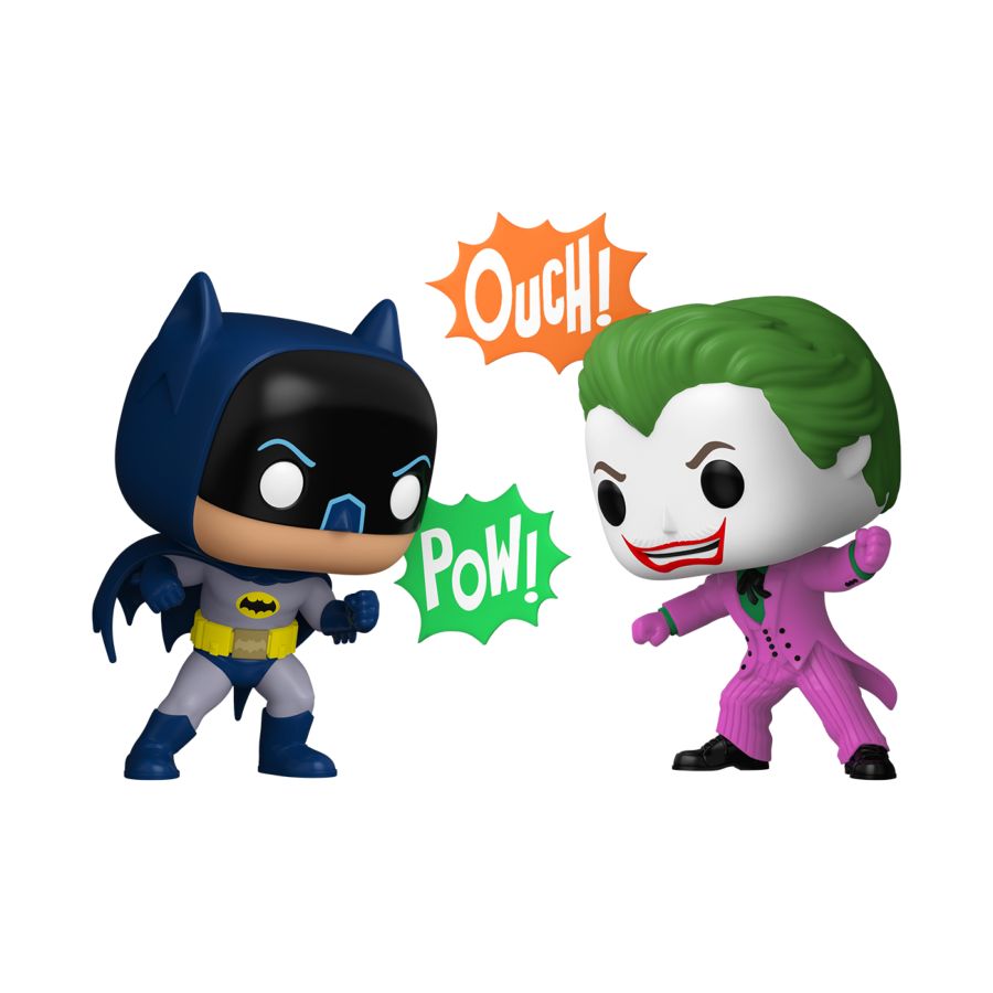 Batman: 85th Anniversary - Batman & Joker (1966) US Exclusive Pop! Vinyl 2-Pack