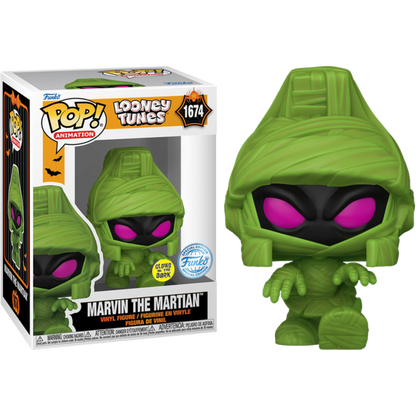 Looney Tunes: Halloween - Marvin Mummy US Exclusive Glow Pop! Vinyl