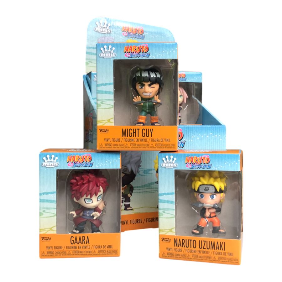 Naruto - US Exclusive Mini Vinyl Figures (Display of 12)