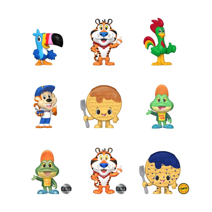 Ad Icons - Kelloggs Mascots US Exclusive Mini Vinyl (Display of 12)