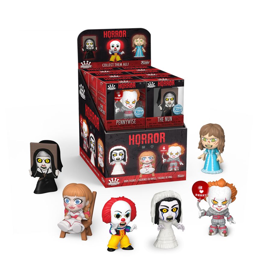 WB Horror - US Exclusive Mini Vinyl Figures (Display of 12)