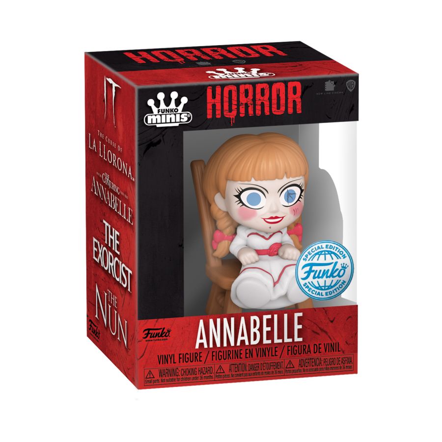 WB Horror - US Exclusive Mini Vinyl Figures (Display of 12)