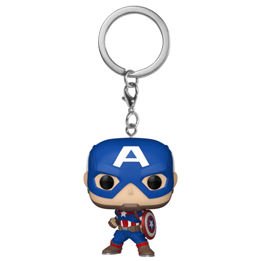 Marvel Comics - Cptn America New Classics Pop! Keychain