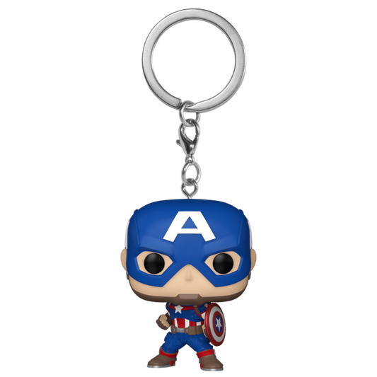 Marvel Comics - Cptn America New Classics Pop! Keychain