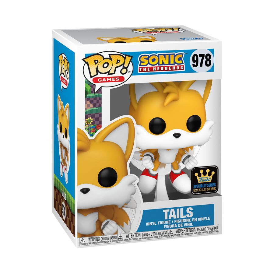 Sonic the Hedgehog - Tails (Flying) US Exclusive Pop! Vinyl