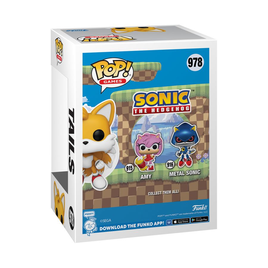 Sonic the Hedgehog - Tails (Flying) US Exclusive Pop! Vinyl