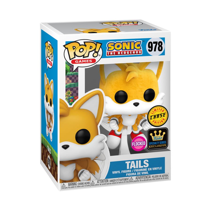 Sonic the Hedgehog - Tails (Flying) US Exclusive Pop! Vinyl