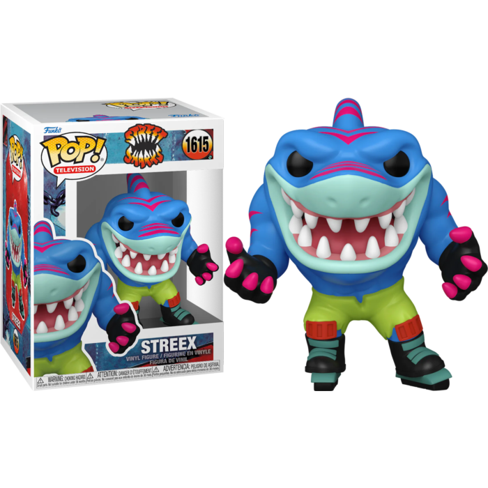 Street Sharks - Streex Pop! Vinyl