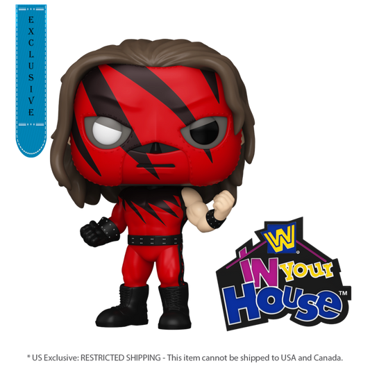 WWE - Kane (with Pin) US Exclusive Pop! Vinyl