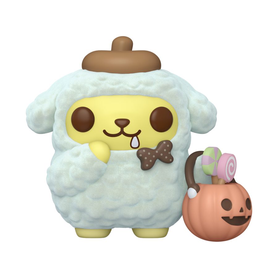 Sanrio - Pompompurin (Halloween) US Exclusive Flocked Pop! Vinyl