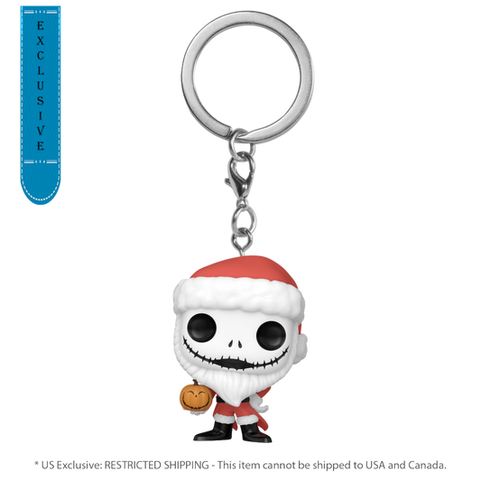 The Nightmare Before Christmas - Santa Jack (with Jack-o-lantern) US Exclusive Pop! Keychain