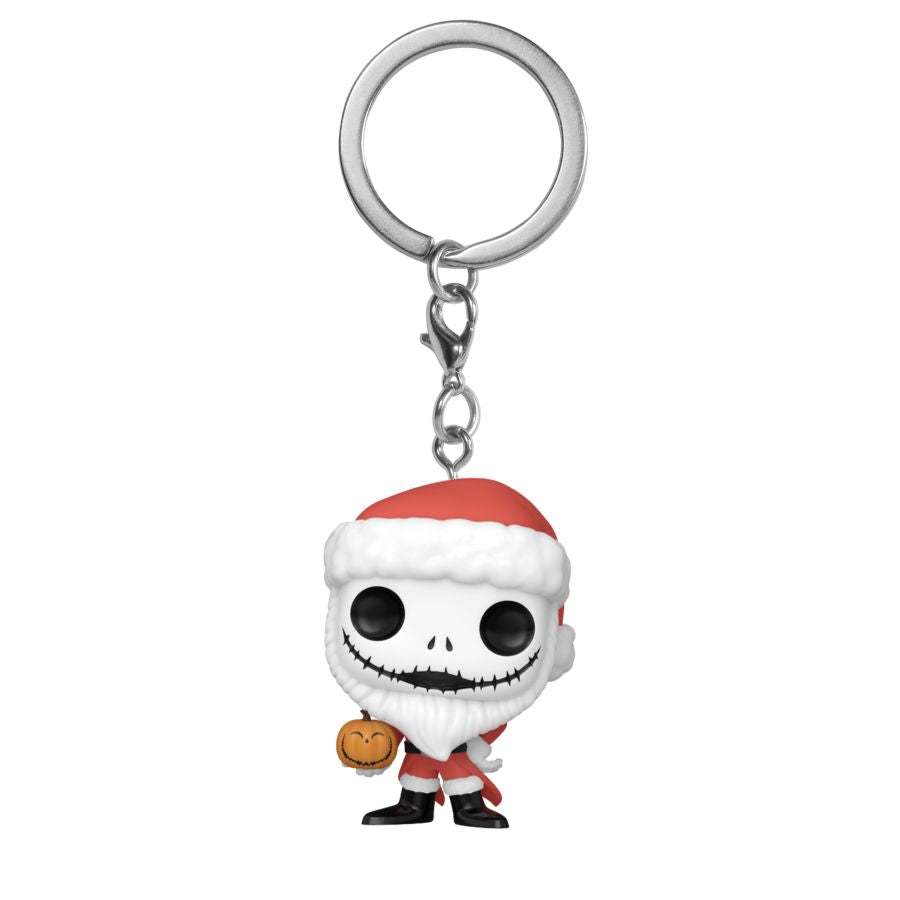 The Nightmare Before Christmas - Santa Jack (with Jack-o-lantern) US Exclusive Pop! Keychain