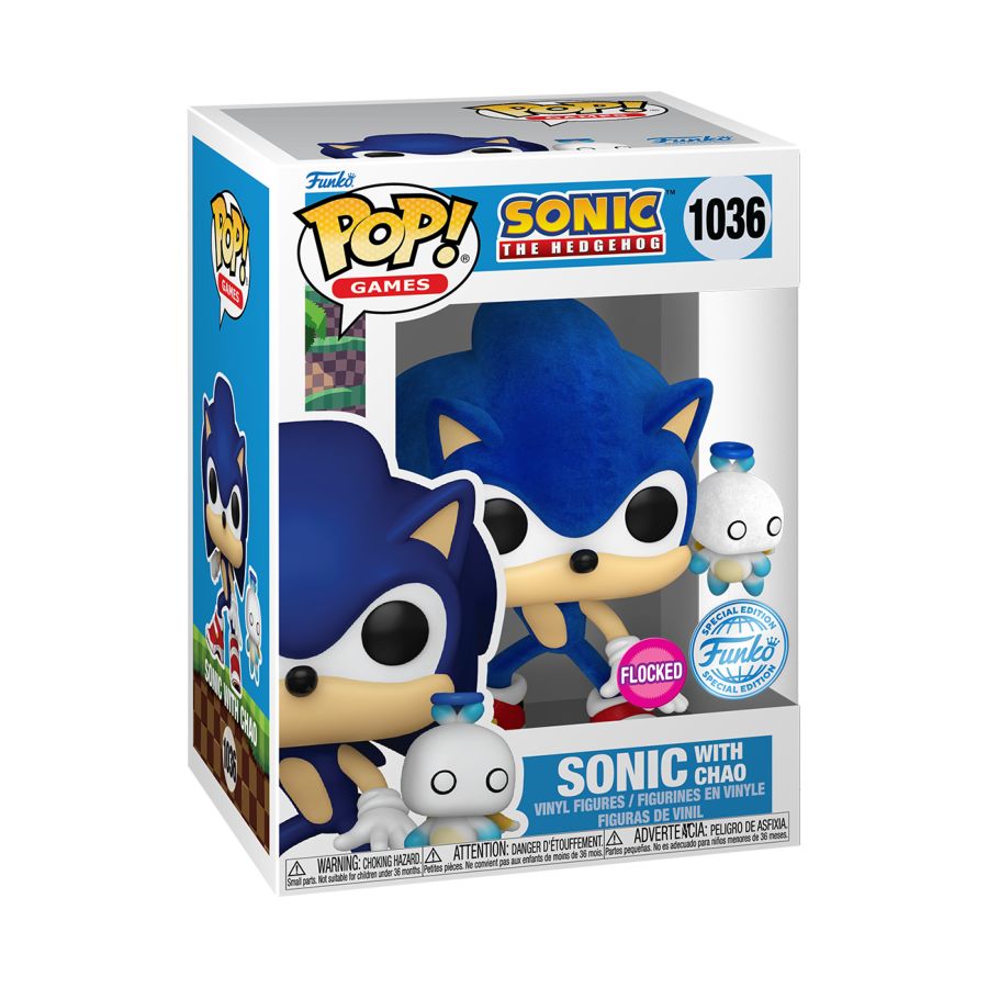 Sonic the Hedgehog - Sonic with Hero Chau FL US Exclusive Pop! Vinyl