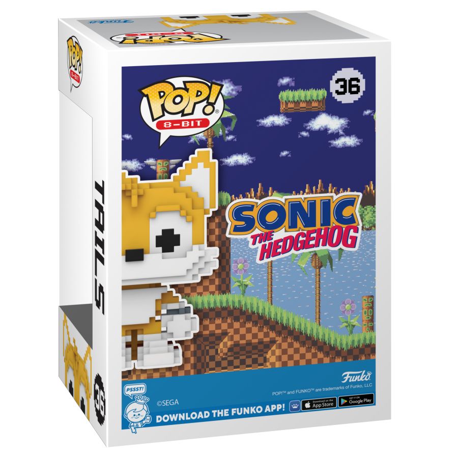 Sonic the Hedgehog - Tails 8-Bit US Exclusive Pop! Vinyl