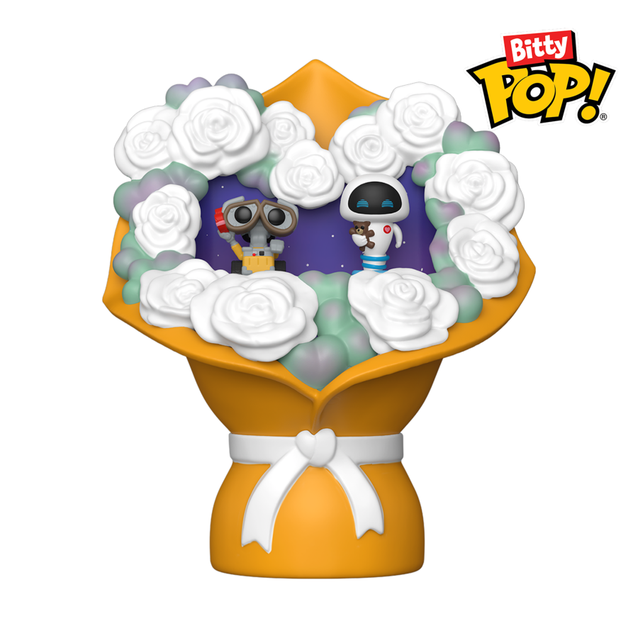 Wall-E - Wall-E & Eve Valentines Bitty Pop! Bouquet 2-Pack