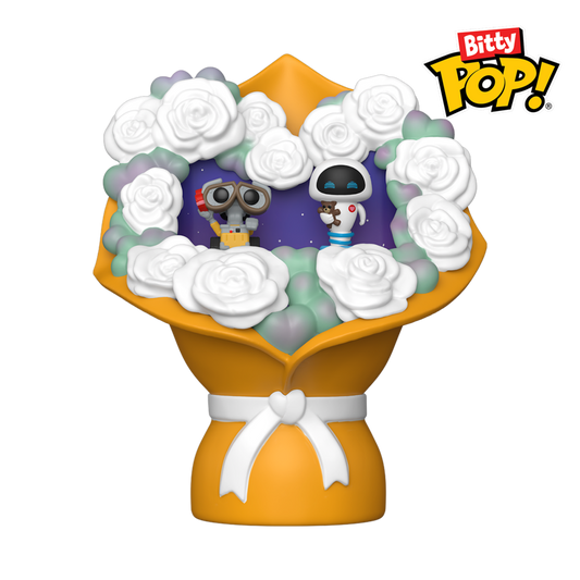 Wall-E - Wall-E & Eve Valentines Bitty Pop! Bouquet 2-Pack