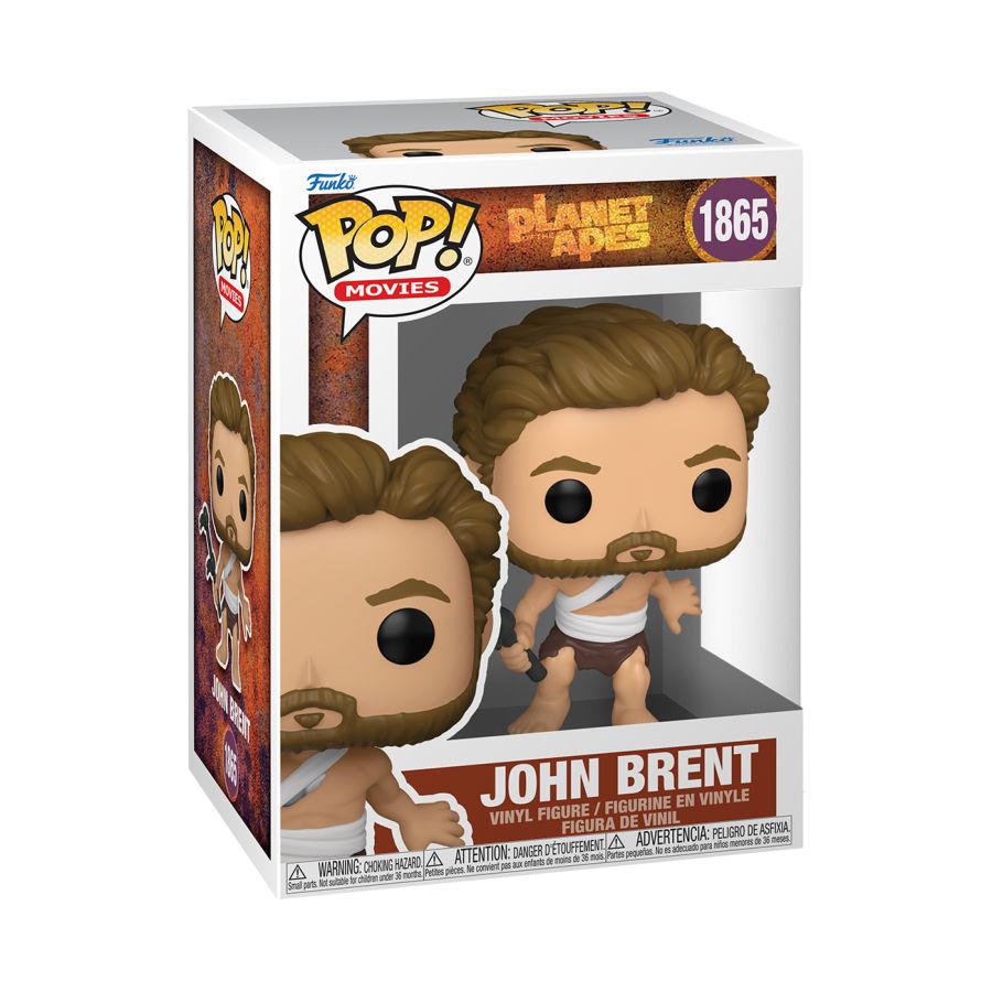 Planet of the Apes - John Brent Pop! Vinyl