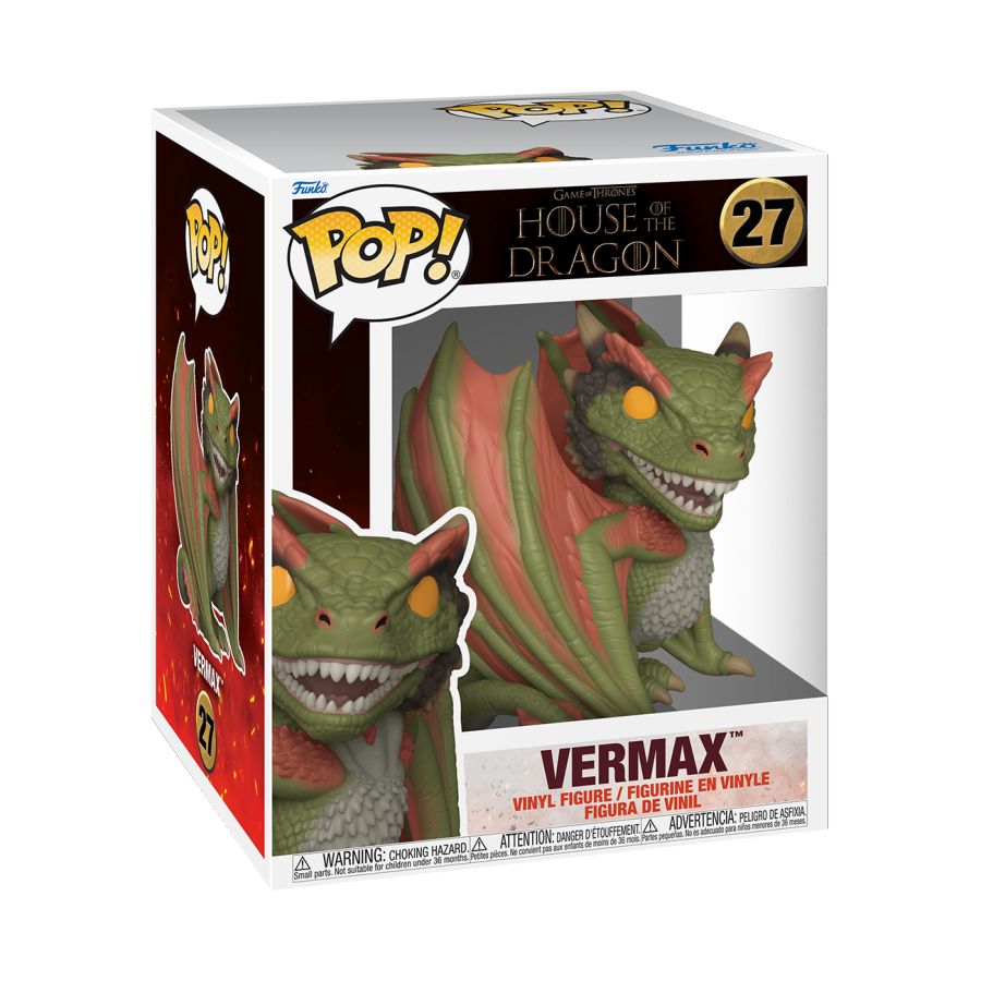 House of the Dragon - Vermax 6" Pop! Vinyl