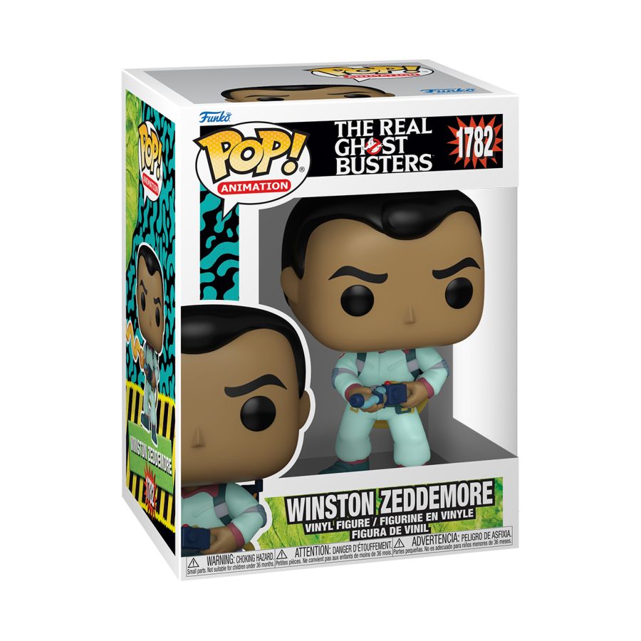 The Real Ghostbusters (TV'86) - Winston Zeddemore Pop! Vinyl