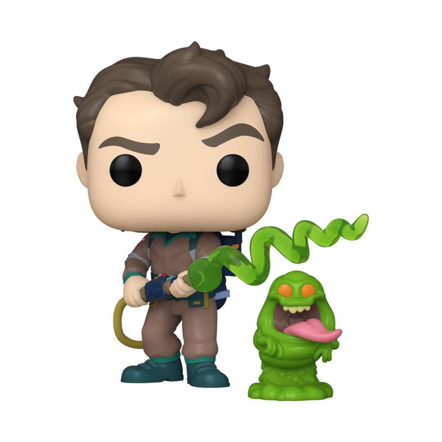 The Real Ghostbusters (TV'86) - Venkman w/Slimer Pop! Vinyl