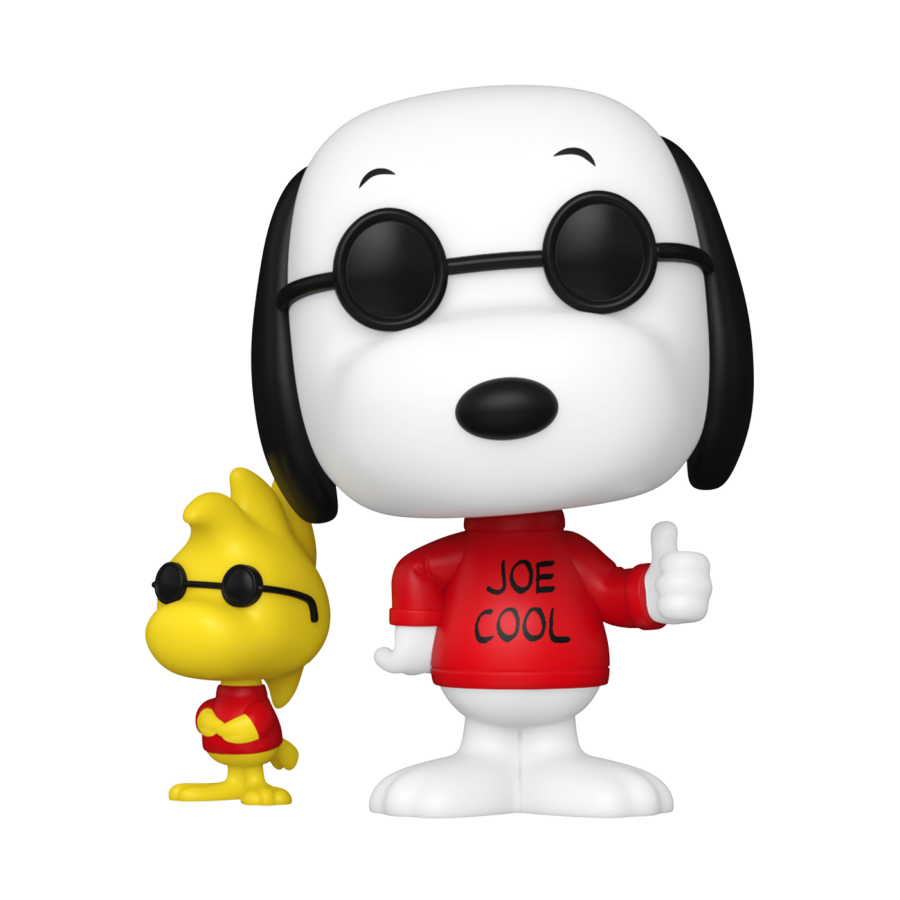 Peanuts - Joe Cool with Woodstock Pop! Vinyl