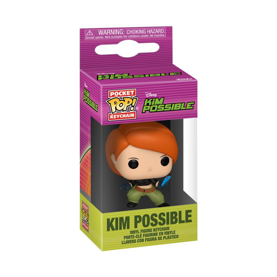 Kim Possible - Kim Pop! Keychain