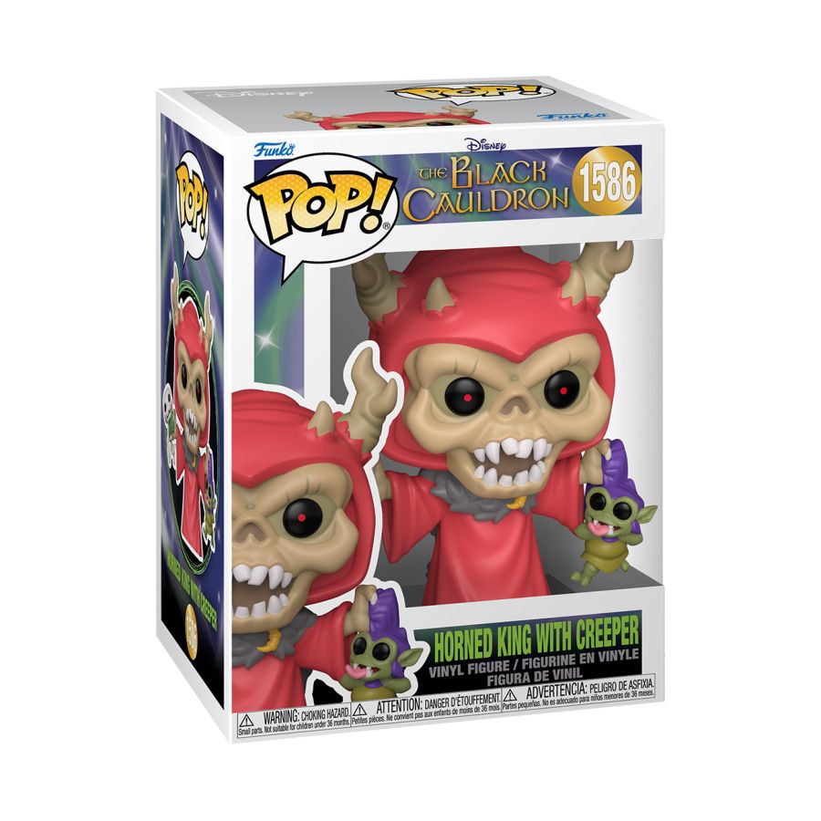 The Black Cauldron - Horned King with Creeper Pop! Vinyl