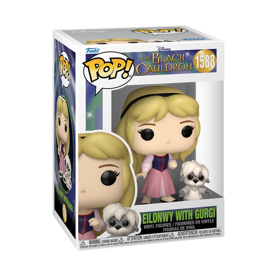 The Black Cauldron - Eilowny with Gurgi Pop! Vinyl