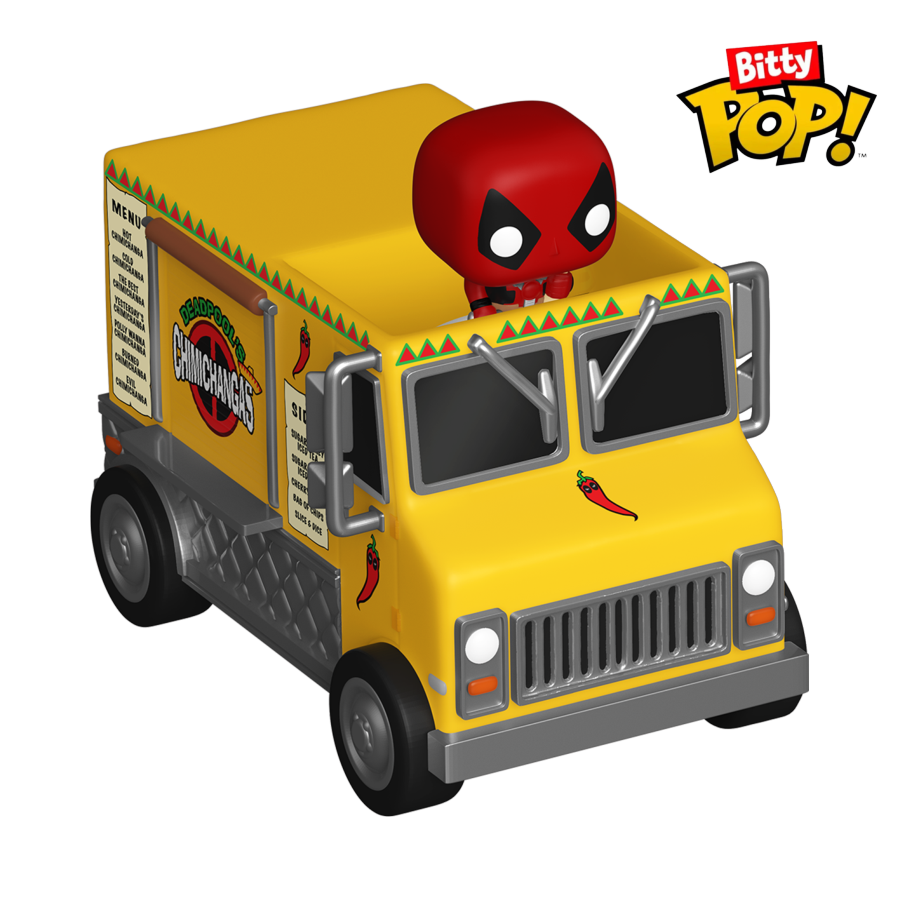 Marvel Comics - Deadpool with Food Truck Bitty Pop! Ride