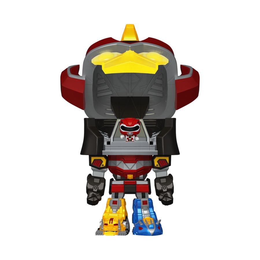 Power Rangers - Megazord with Red Ranger Bitty Pop! Bot