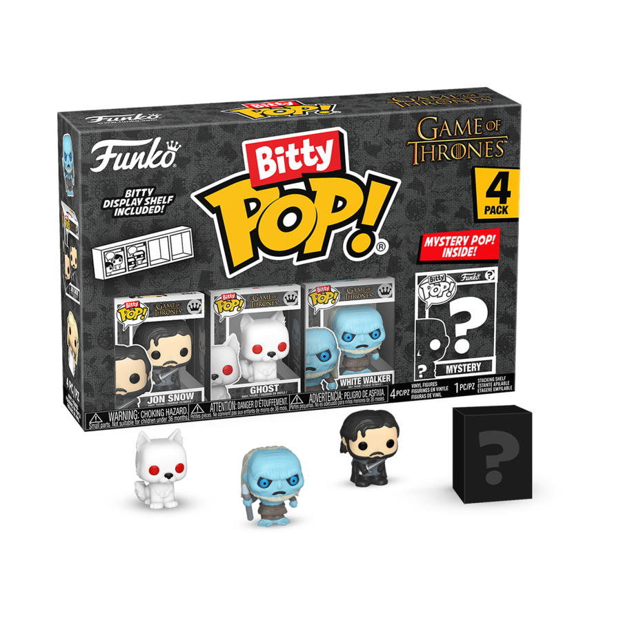 Game of Thrones - Jon Snow Bitty Pop! 4-Pack