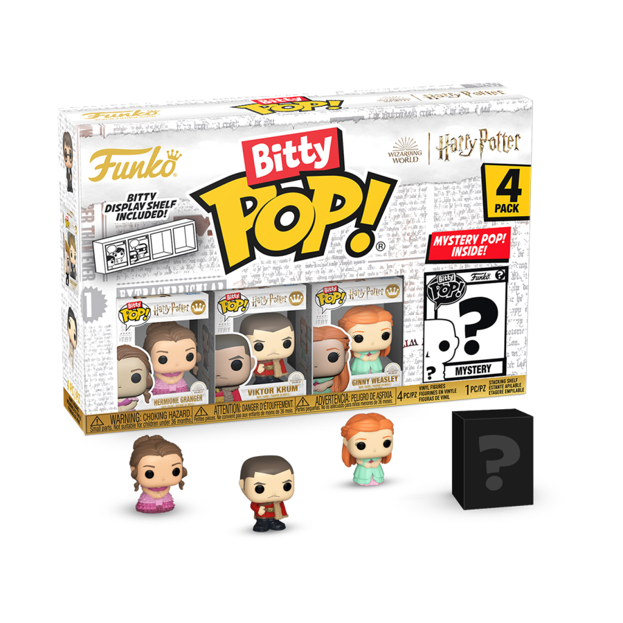 Harry Potter: Goblet of Fire - Hermione Bitty Pop! 4-Pack