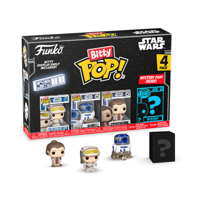 Star Wars - Luke Skywalker (Hoth) Bitty Pop! 4-Pack