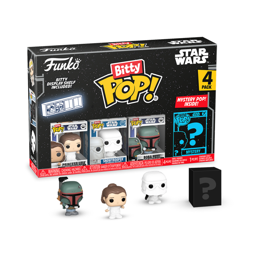 Star Wars - Princess Leia Bitty Pop! 4-Pack