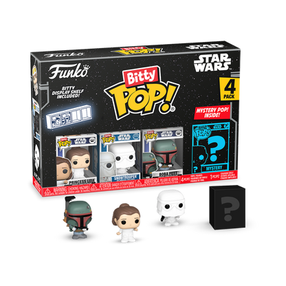 Star Wars - Princess Leia Bitty Pop! 4-Pack