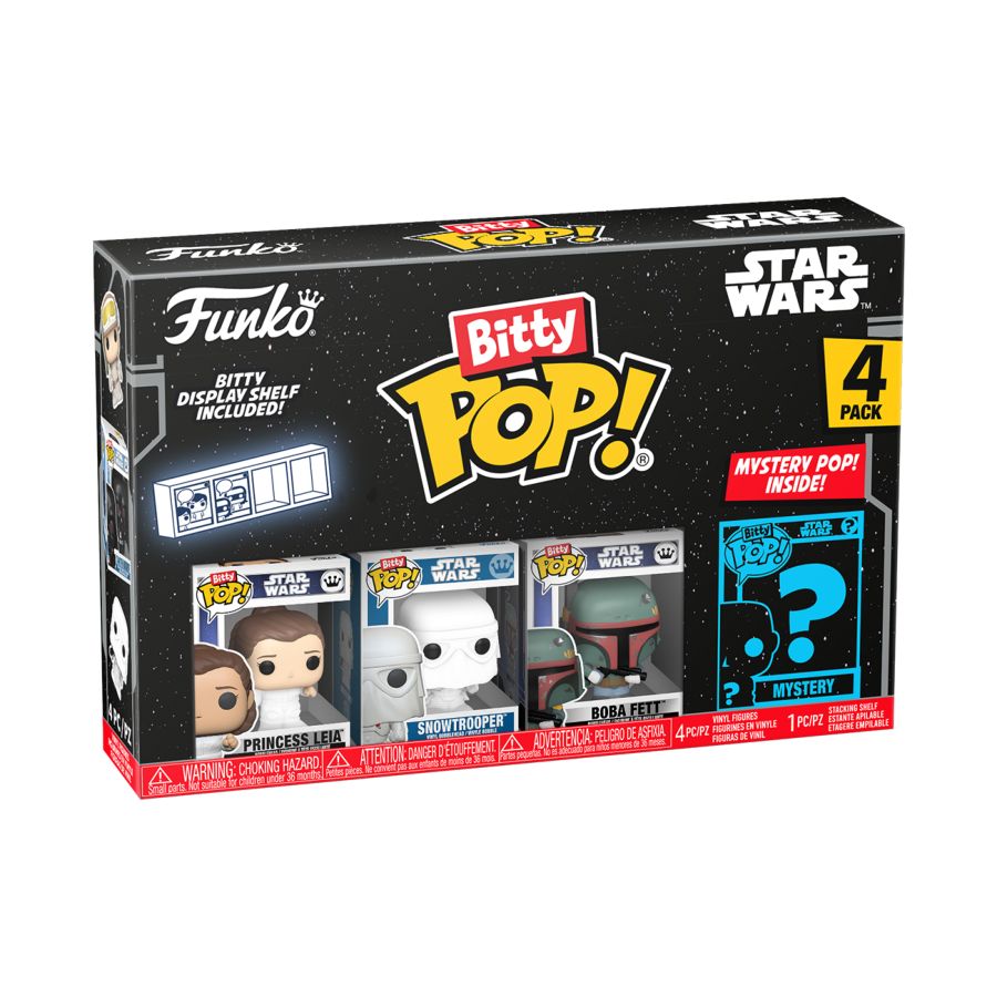 Star Wars - Princess Leia Bitty Pop! 4-Pack