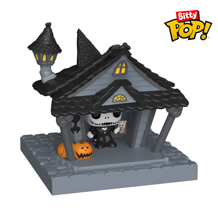 The Nightmare Before Christmas - Jack at Home Bitty Pop! Town