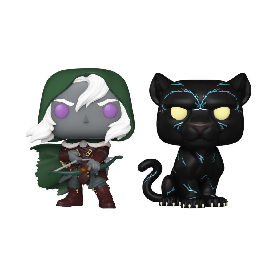 Dungeons & Dragons - Drizzt Do'Urden & Guenhwyvar Pop! Vinyl 2-Pack