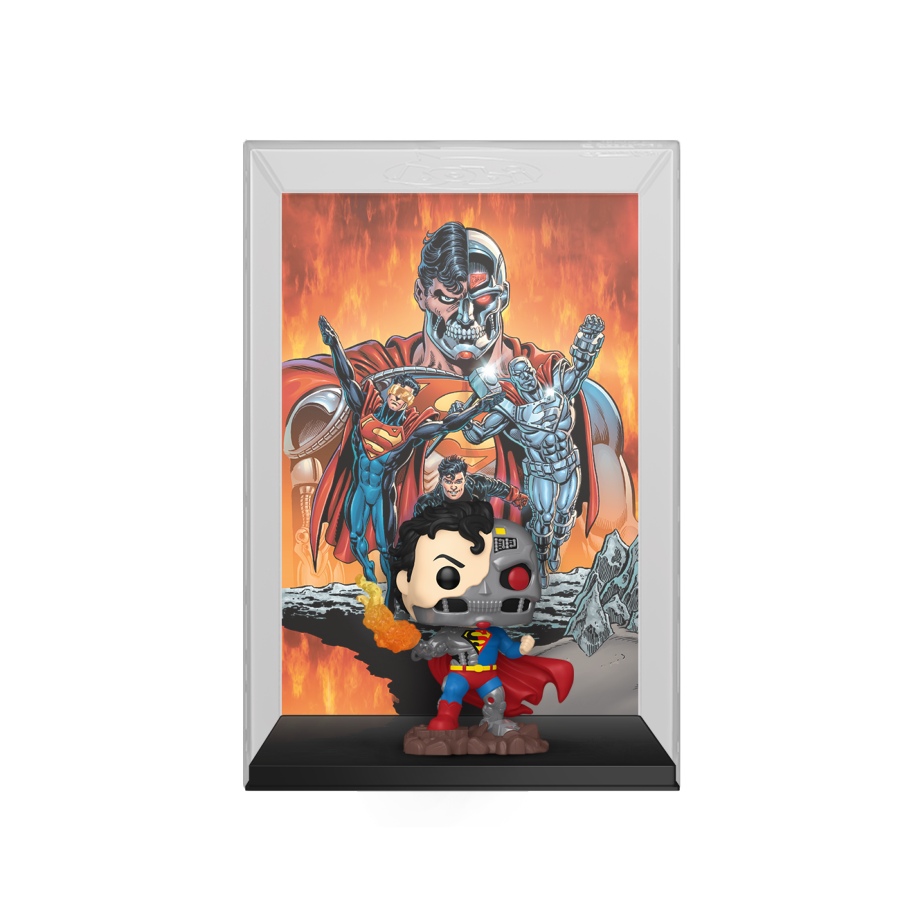 DC Comics - Cyborg Superman Pop! Comic Cover