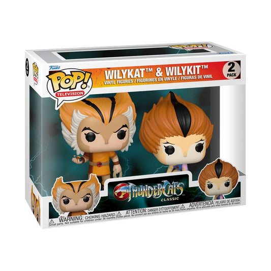 Thundercats - Wilykat & Wilykit Pop! Vinyl 2-Pack