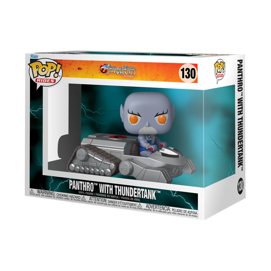 Thundercats - Panthro with Thundertank Pop! Ride