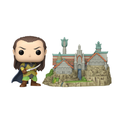 The Lord of the Rings - Elrond with Rivendell Pop! Town