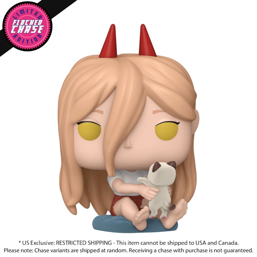 Chainsaw Man - Power with Meowy US Exclusive Pop! Vinyl