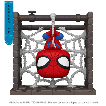 Marvel Comics - Spider-Man in Webs US Exclusive Pop! Deluxe