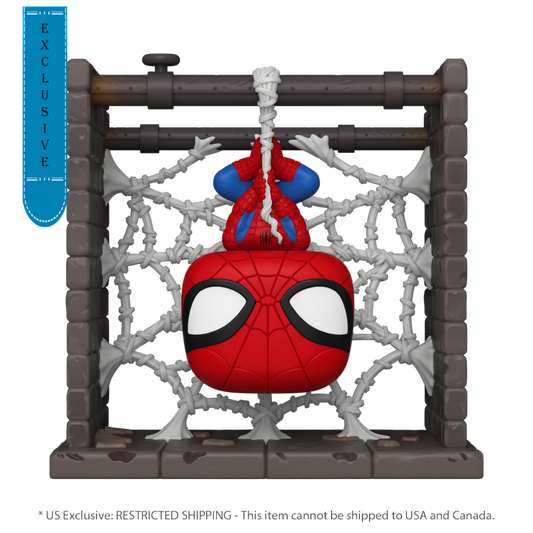 Marvel Comics - Spider-Man in Webs US Exclusive Pop! Deluxe